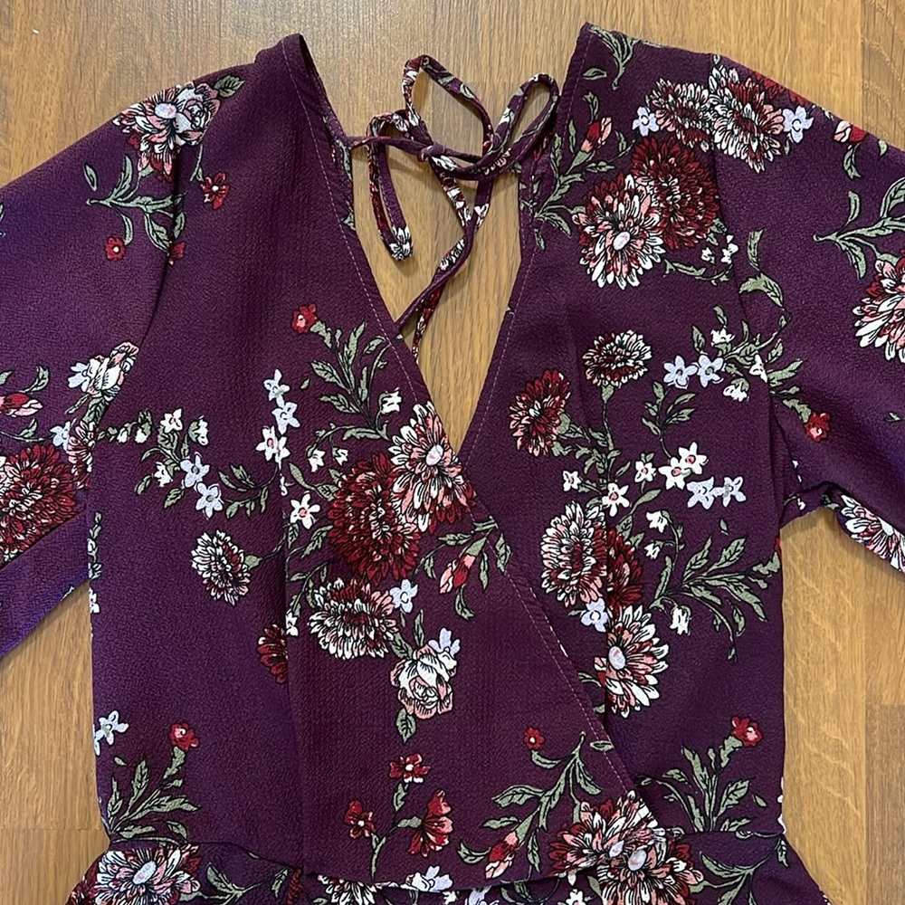 Purple Romper - Picture 2 of 4
